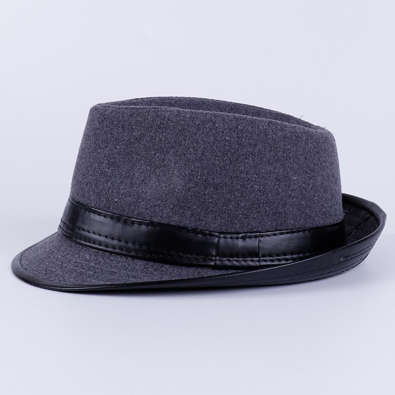 Autumn and Winter Models Are Available for Men and Women, British Retro Hats, Fashionable Gentleman Hats, Jazz Hats, Trendy Woolen Top Hats.