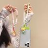 Cute Puppy Pendant Pendant Mobile Phone Lanyard Bold Anti-Drop Anti-Loss Clip Portable Rope Chain Braided Rope Idea