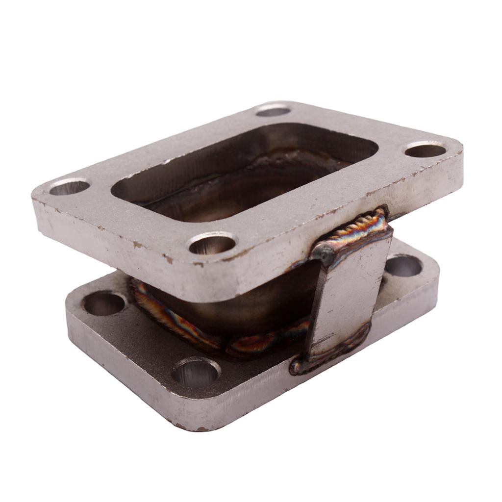 Turbo Exhaust Manifold Adapter Flange Cast Iron T3 to T4 Conversion Fitting for Car or Truck Turbo Installation