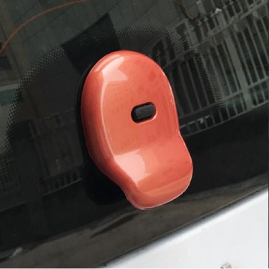 For New Smart Fortwo 453 Car Trunk Door Handle Decoration Rear Door Knob Case Cover Moulding Sticker Trim Modified