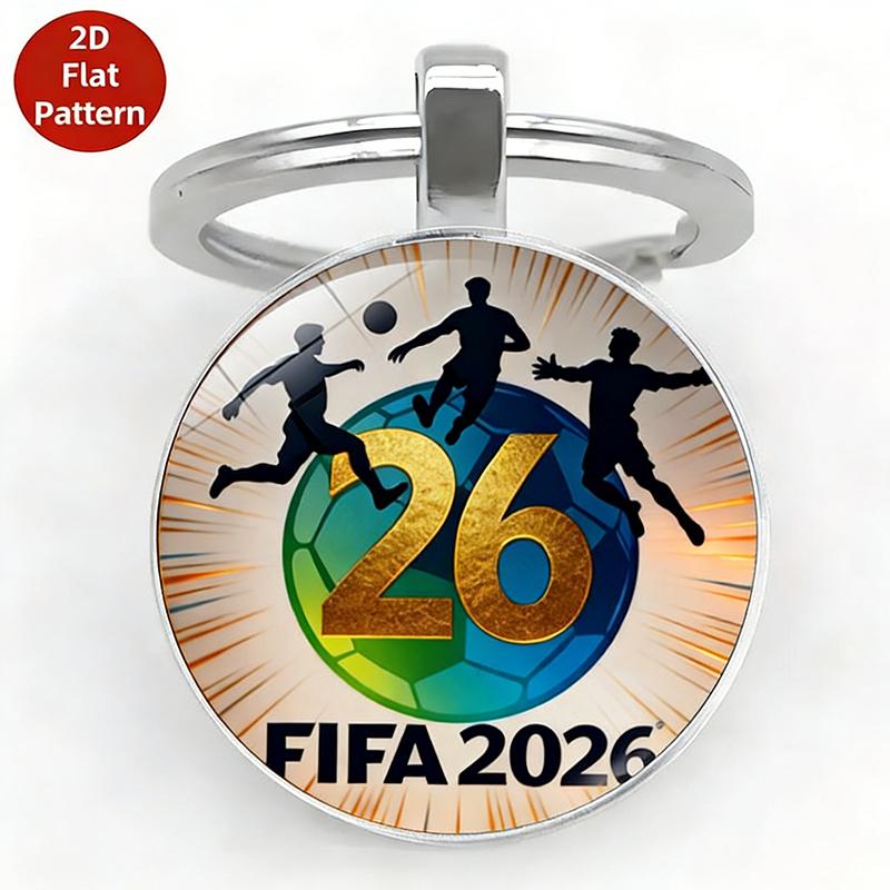 

Cute Sporter World Cup Keychain Pendant Car Keyring Backpack Hangings Decoration Gift