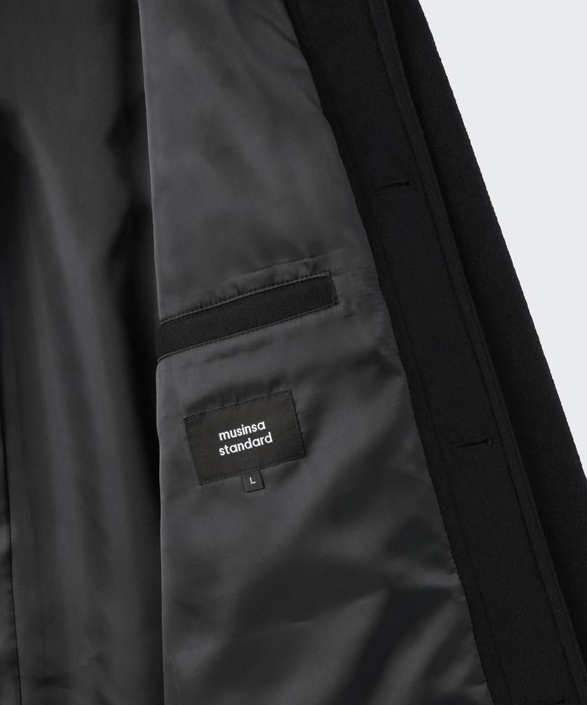 Musinsa Standard Wool Blend Chore Jacket [Black]