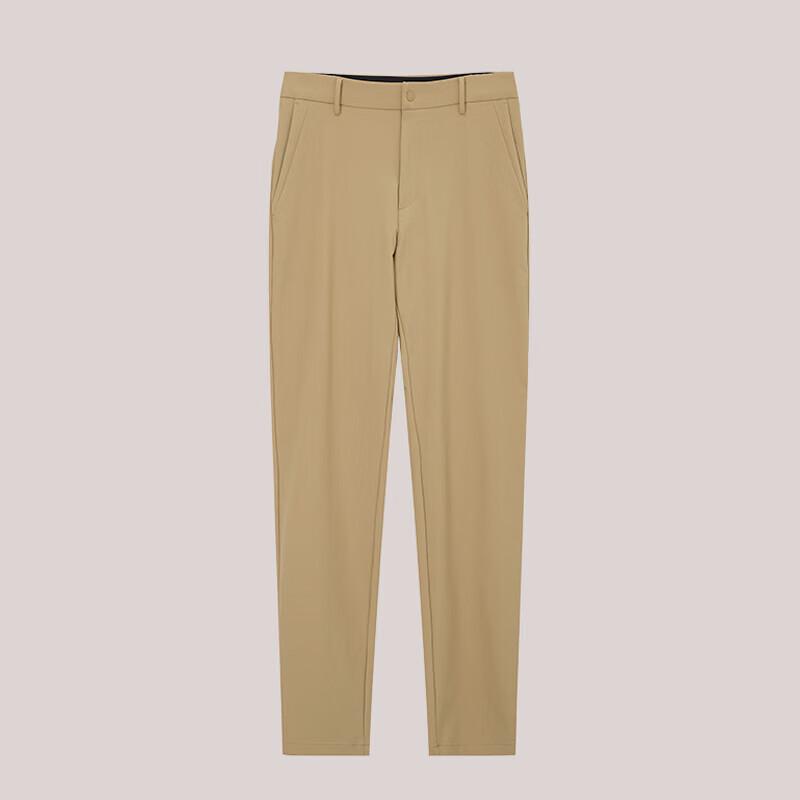 HAZZYS Men's Four-Way Stretch Tapered Casual Pants