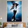 Michael Jacksons Flags Wall Hanging Background Art Banner For Bedroom Home Outdoor Decor