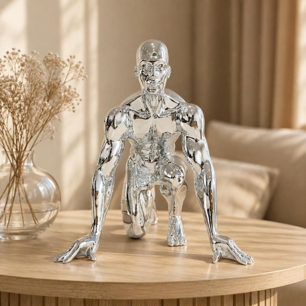 Desktop Ornament for Decorative Gift, Shelf Display, Modern Art Collectors