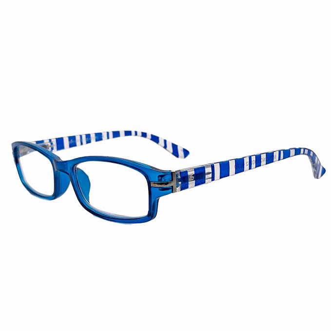 

RSINC Smarty Full Rim Light Weight Rectangular Unisex Eye Frame (Blue, Medium) ER Mykons 90262 52-14-138 mm ER Mykons 90262
