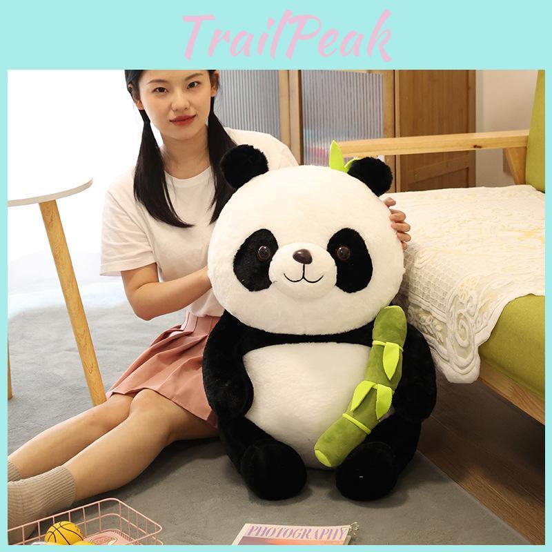 Hugging Bamboo Panda Shoots Plush Toy Animal Stuffed Doll Decoration Gift Kids