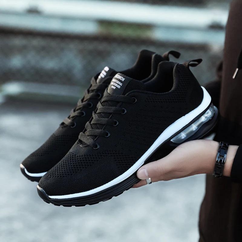 Fashion Men Sports Shoes Breathable Casual Running Fitness Couple Shoes Flat Cushion Comfortable Basketball Tennis Shoes Basket