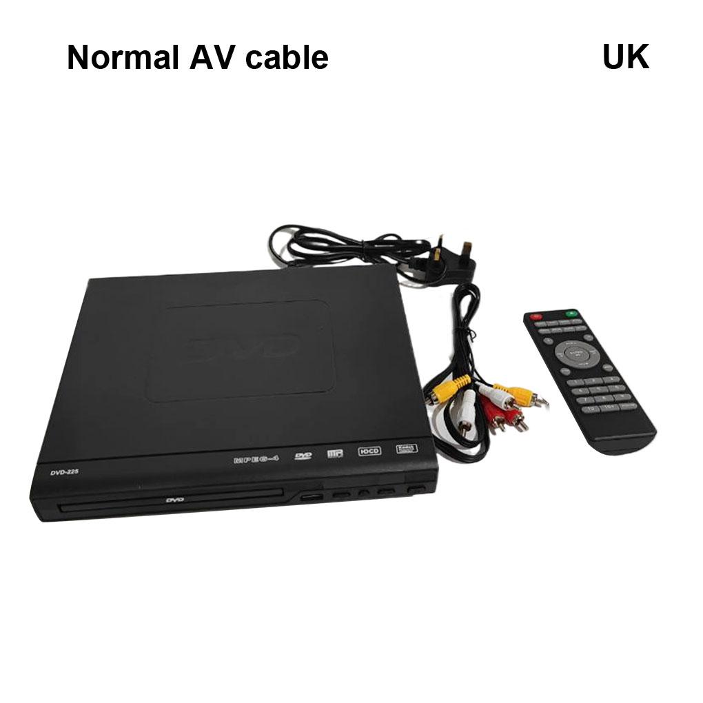 DVD Player 1080P Home 225 DVD Player HD Multimedia Digital TV Disc Player Support DVD CD MP3 MP 4 RW VCD DVD Home Theatre System