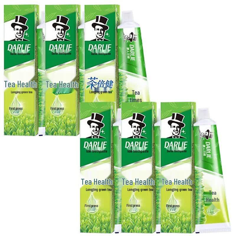 Darlie Tea Tree Longjing Green Tea Toothpaste 6-Pack