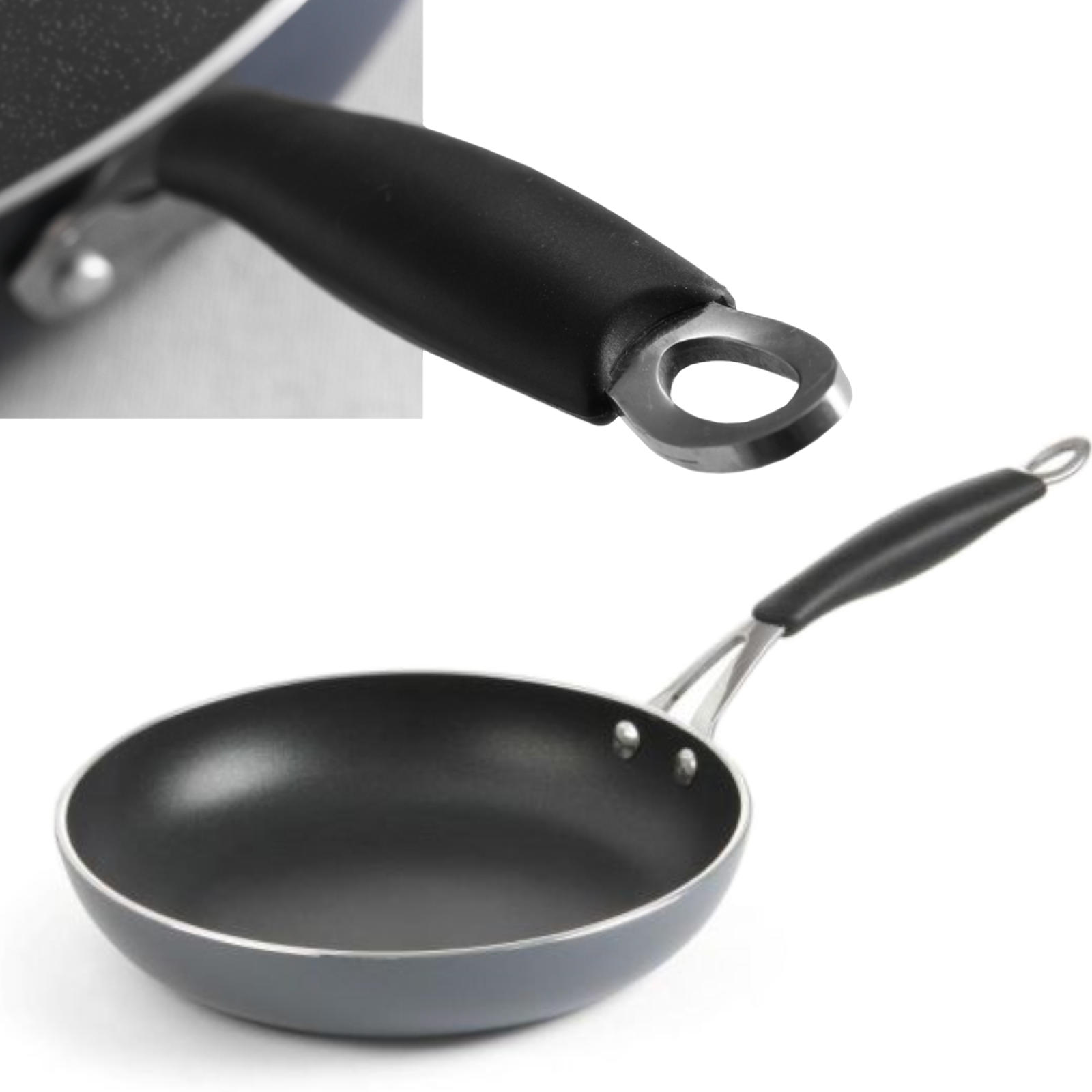Aluminium-Bratpfanne mit Teflon Platinum Professional Antihaftbeschichtung, Durchmesser 32 cm, Hendi 621158