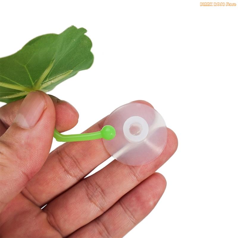 K1AE 3Pieces Suction Cup FishTank Accessories Natural Resting Platform Safe Waterproof Aquarium Spawning Platform