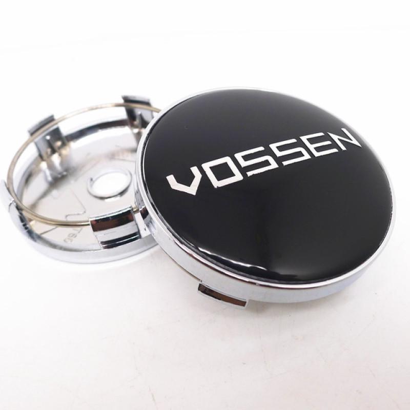 4 pièces 60mm Vossen capuchon de moyeu central de roue jantes de voiture couvercle anti-poussière enjoliveurs 56mm emblème accessoires de style automatique