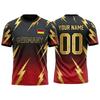 Plain DIY Top, Blank Short Sleeve Soccer for Custom Printing, Shirt