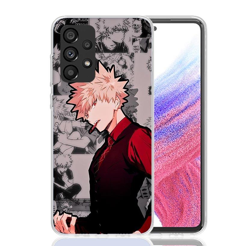 My Hero Deku Case Phone Cover for Samsung Galaxy A16 A15 A14 A13 A56 A55 A54 A53 A36 A35 A34 A33 A26 A25 A24 A23 A05S A04S A15 A