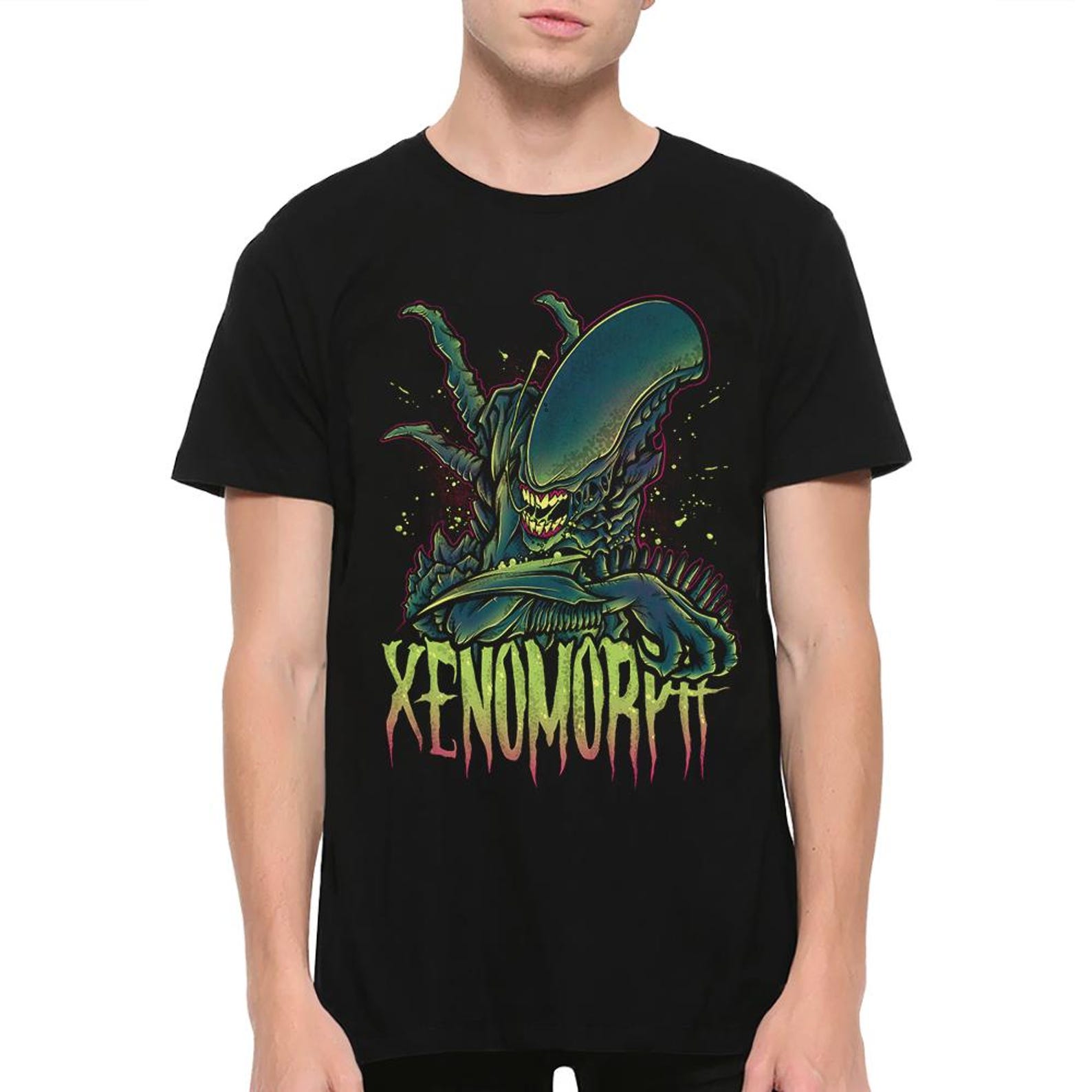 Alien Xenomorph T-Shirt, Men s and Women s Sizes XL