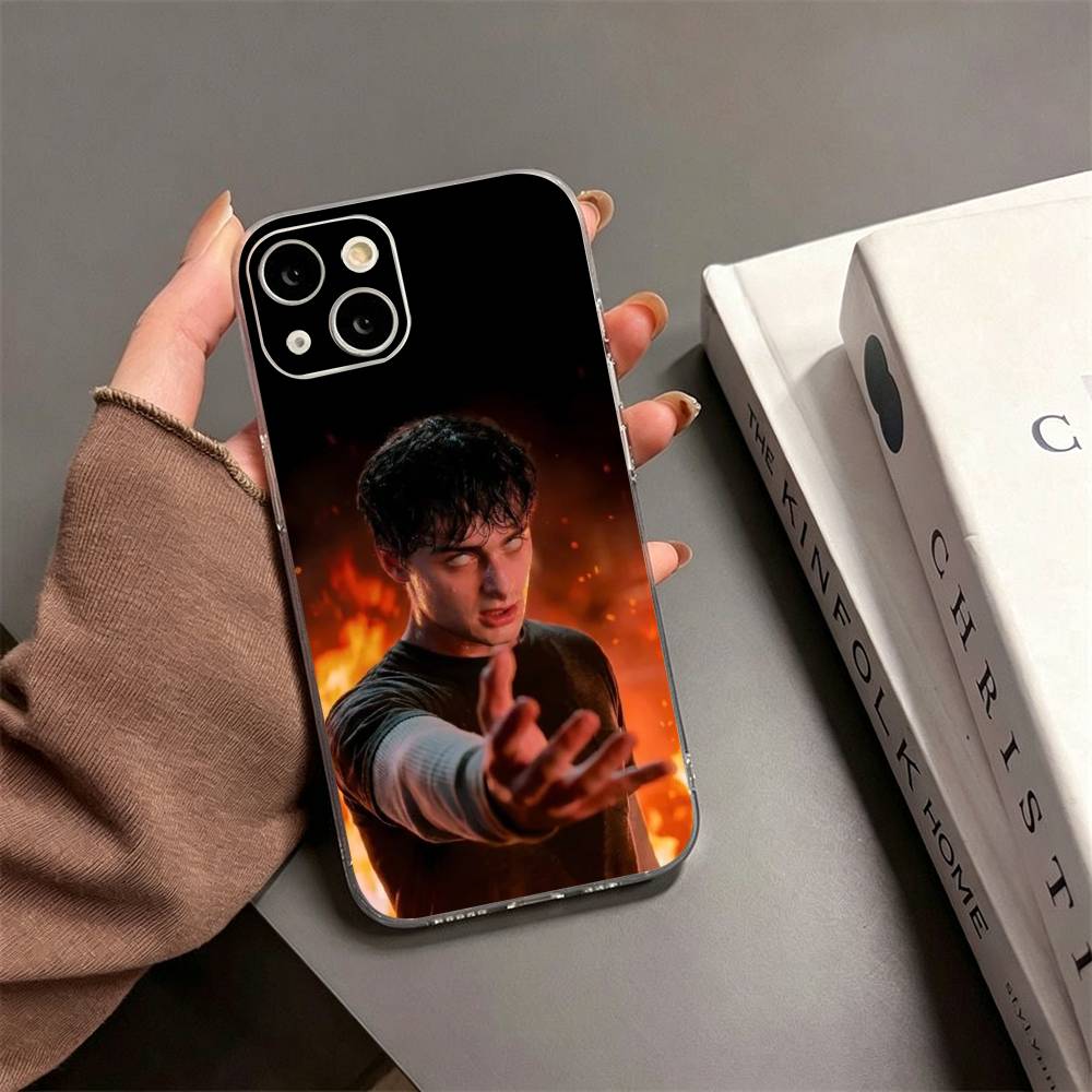 Actor Noah Schnapp Phone Case For iPhone17,16,15,14,13,12,11 Plus,Pro Max Soft Transparent Cover