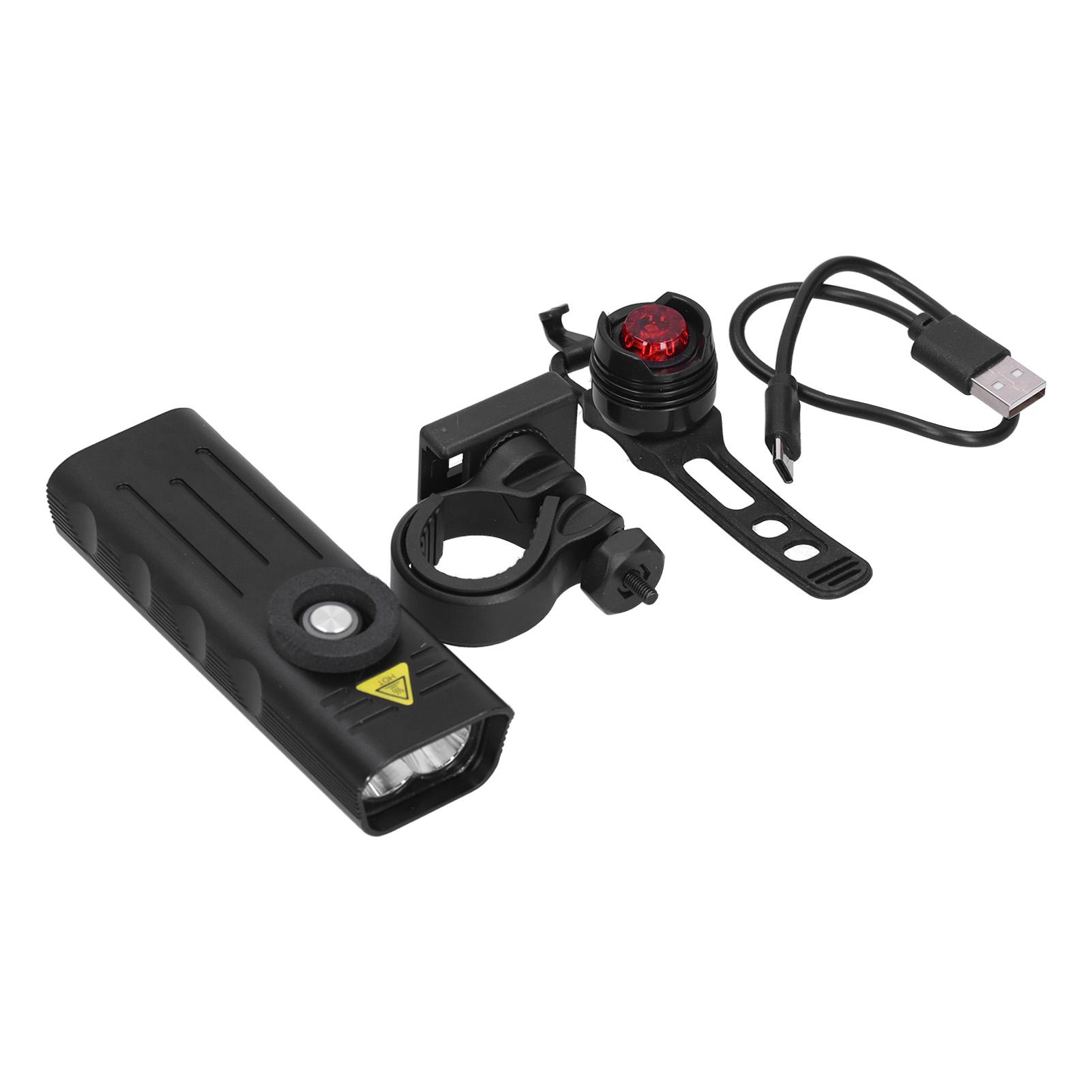 

Светодиодная фара для велосипеда, задний фонарь, USB-зарядка, велосипедный свет, водонепроницаемый велосипедный свет