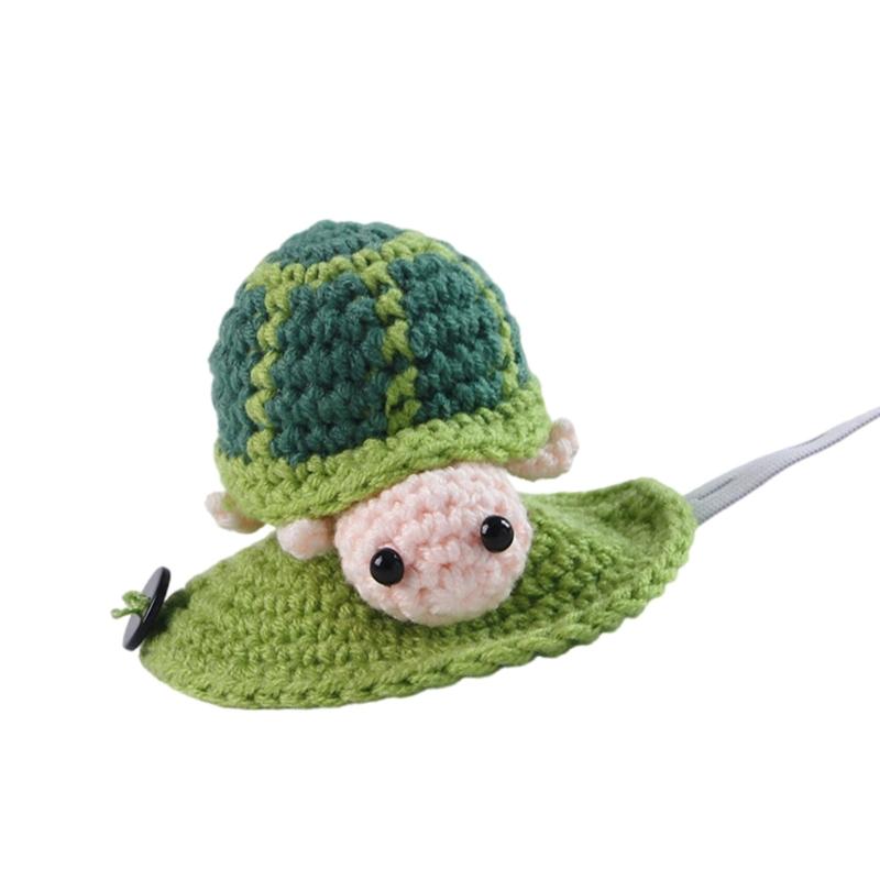 Soft Knitted Turtles Clothing Funny Design Comfortable Wear Small Pet Costume for Parties and Outdoor Event Gathering