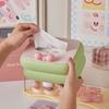 Candy Color Tissue Box Elegant Storage Tissue Holder Creative Paper Towel Box