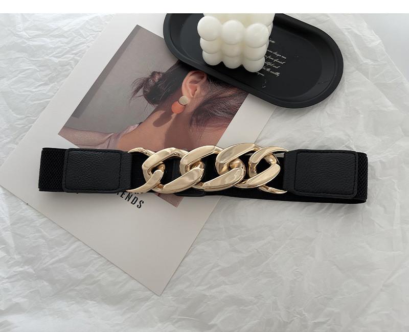 Fashionable Elastic Waist Belt For Women's Dresses And Overcoats In Trendy Shades