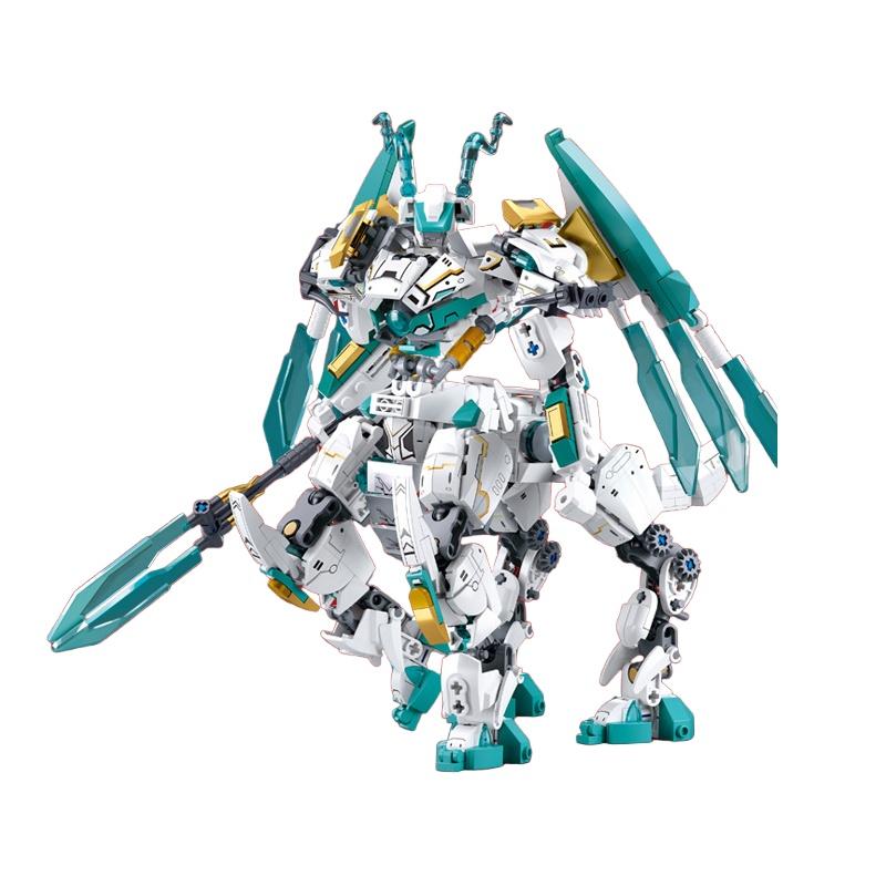 Robot Building Blocks Model Kit For Children - Assemble Your Own Toy Gift For Birthday/ Christmas/Halloween