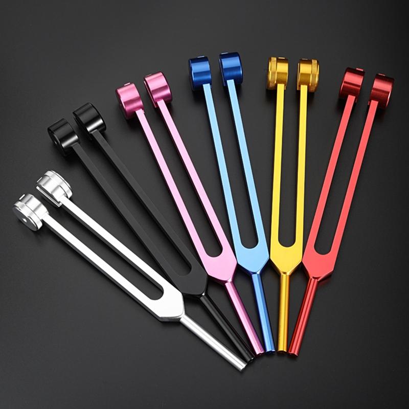Tuning Fork 128 Hz Tuning Fork with Pouch Hammer Repair Wrench Non-Magnetic Aluminum Alloy Tuning Fork Professional