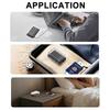 288W High-Power GaN Desktop Charging Station 8 Ports USB Multi-Port Charger with Retractable Cable for Mobile Phones & Computers
