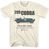 Carroll Shelby 289 Cobra Přírodní tričko
