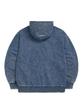 Mark Gonzales Indigo Washed Zip-Up Hooded Jacket - L/Blue