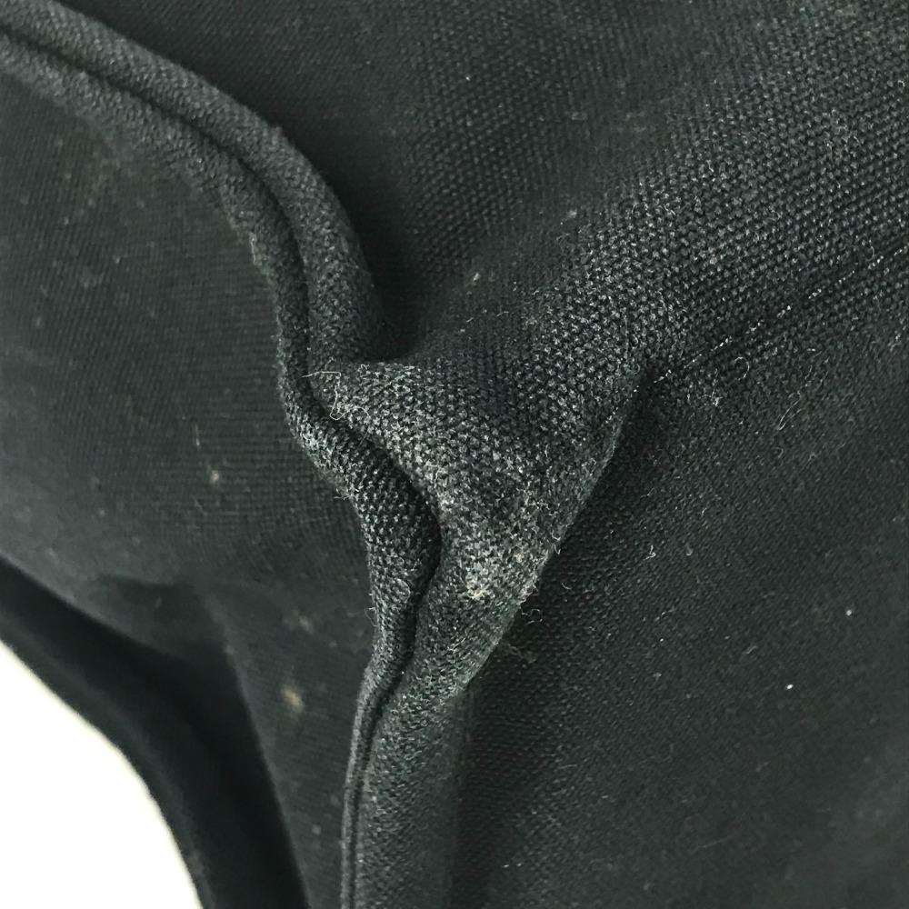 Hermes Fourre ToutGM Fourre Tout GM Tote Bag Shoulder Bag Canvas Black/gray