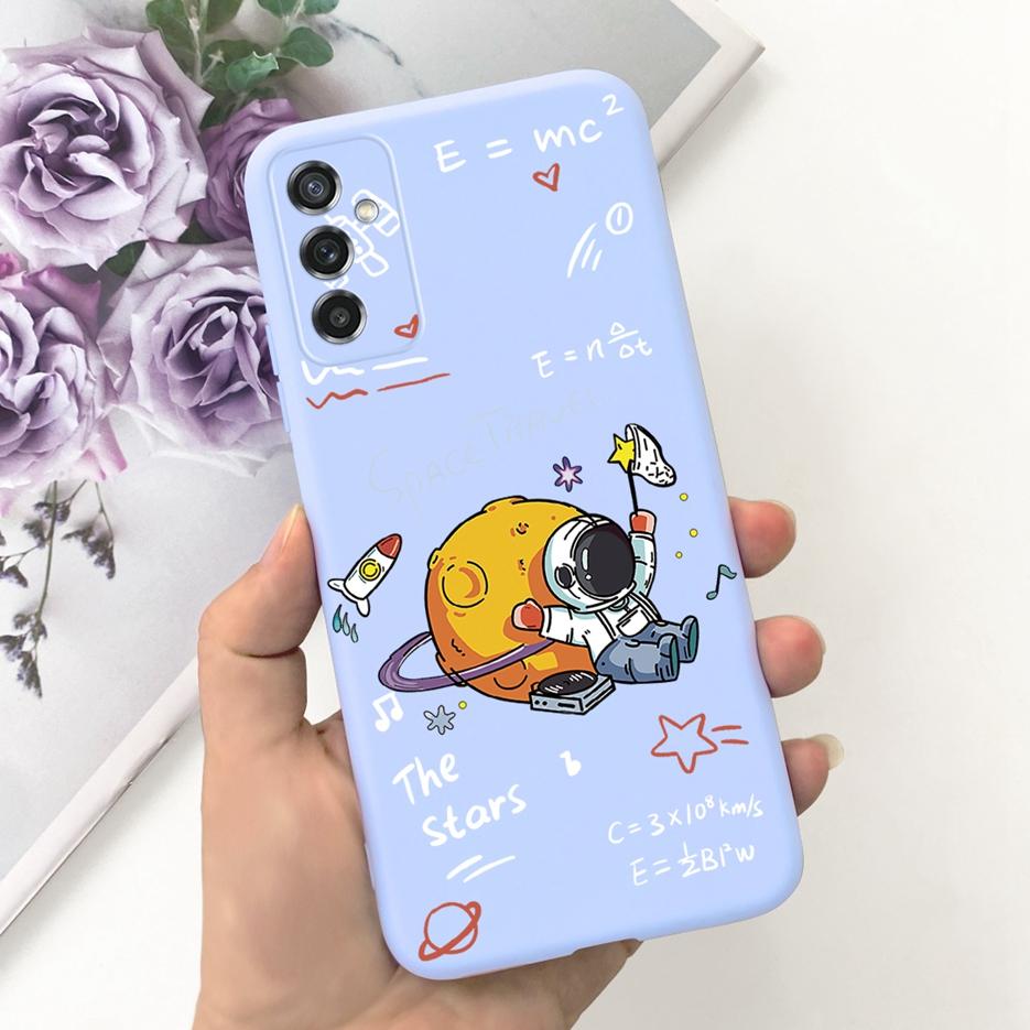 For Samsung Galaxy M52 5G Case SM-M526B Cute Dinosaur Cartoon Back Cover Soft Silicone Phone Case For Samsung M52 M 52 5G Fundas