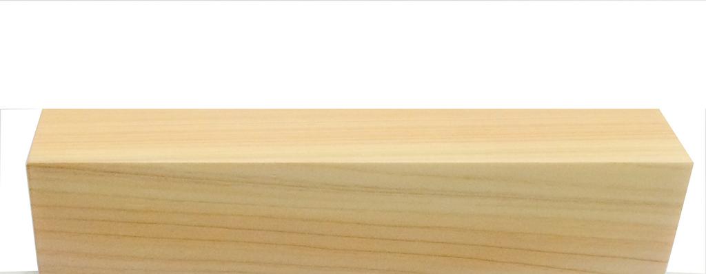 Kicoriya Premium Japanese Hinoki Wood Plank for and Planing Nameplates, Carving,