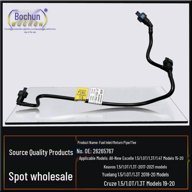 Compatible Fuel Return Hose and Pump Filter for Buick Excelle GT/XT, Chevrolet Cavalier 1.5