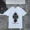 D46 2026 Summer New High Quality Cotton Round Neck Loose Large Size Men's and Women's T-shirt Couple T-shirt