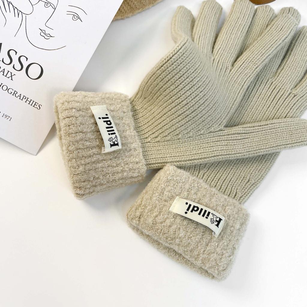 Winter new big head circumference hat women's snow doll high-end sense fluffy warm ear protection hat knitted thick wool hat