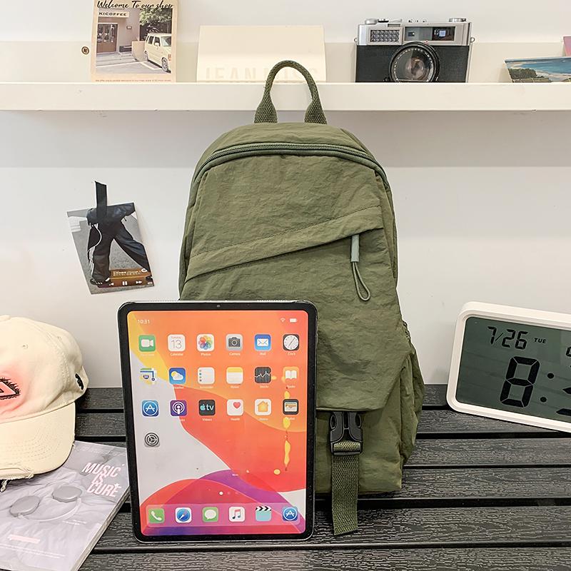 Women's Nylon Small Backpack Multi-Functional Chest Bag