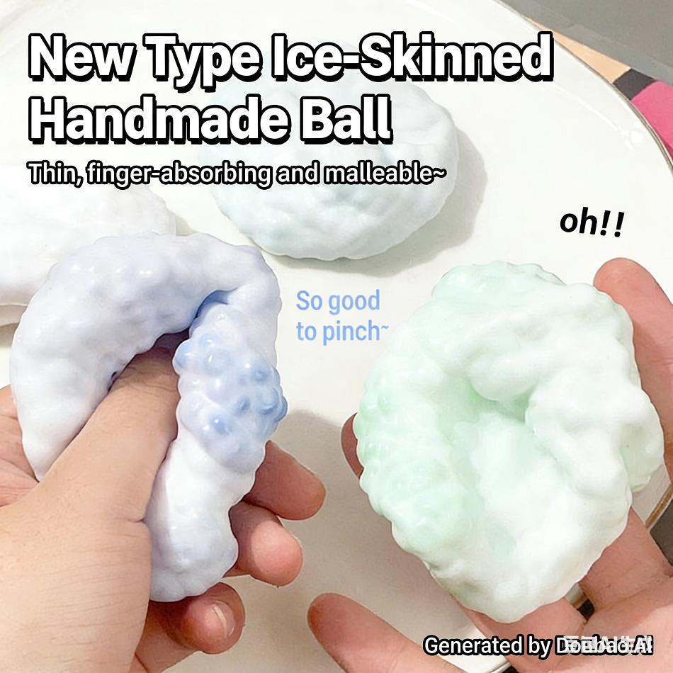 Shapeable Sand Ball Grape Stress Ball Stress Relief Noisy Ball Desktop Hand Exercise Relax Squeezing Soothing Anxiety Plaything Presents