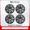 4PCS/Set Hubcaps 19 inches Full Coverage Arachnid Wheel Cover Cap Design for Tesla Model S/ Model Y Automobile Accessories