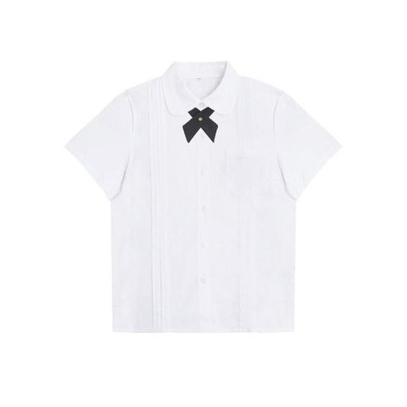 

Тайваньская форма старшеклассницы в японском стиле: Комплект рубашек с коротким рукавом в стиле преппи для студентов 2XL