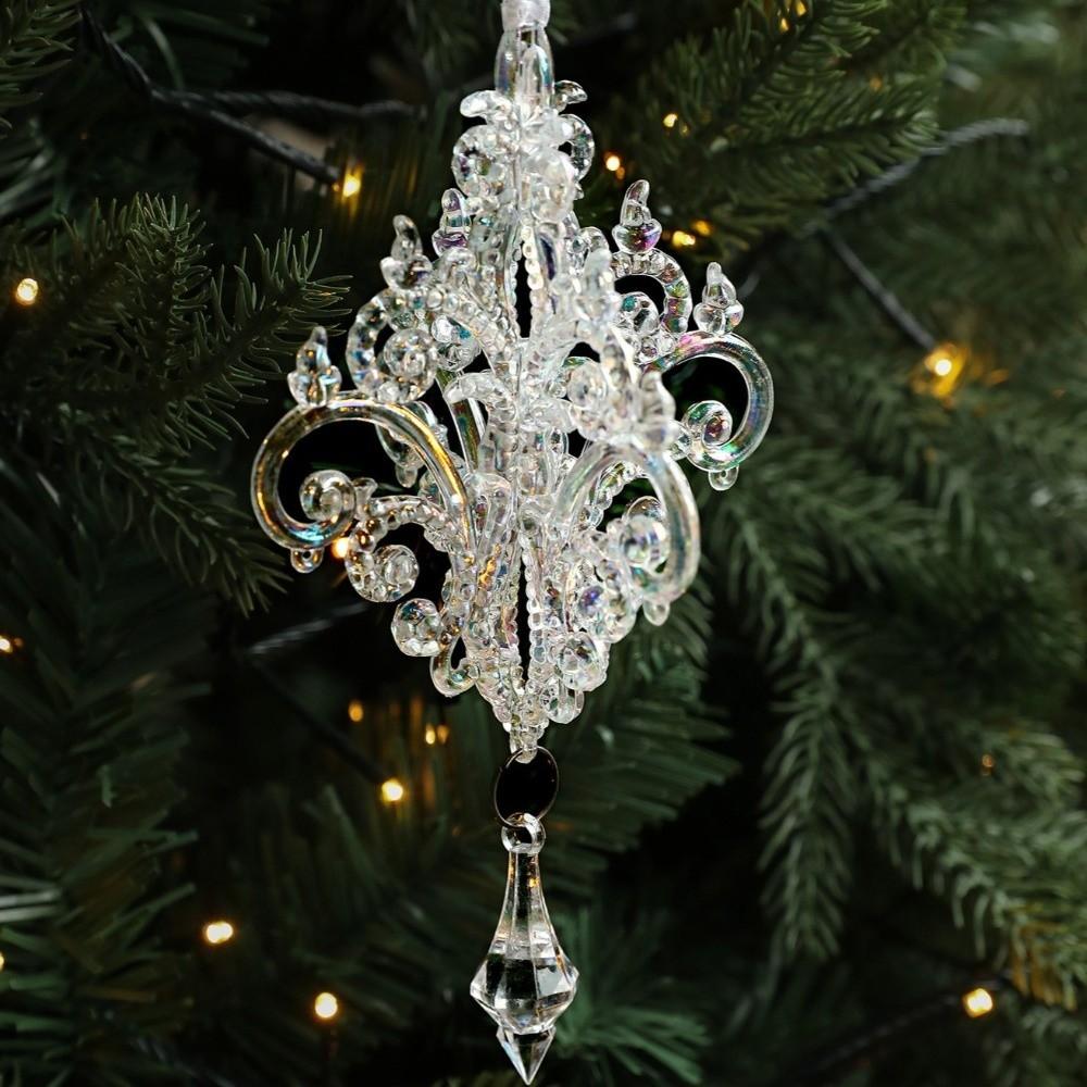 Transparent Christmas Tree Hanging Ornaments Christmas Ornaments  Christmas Tree Decorations