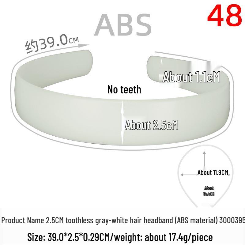 Unisex Invisible Sports Iron Headband - Korean Style Wave Hair Clip.