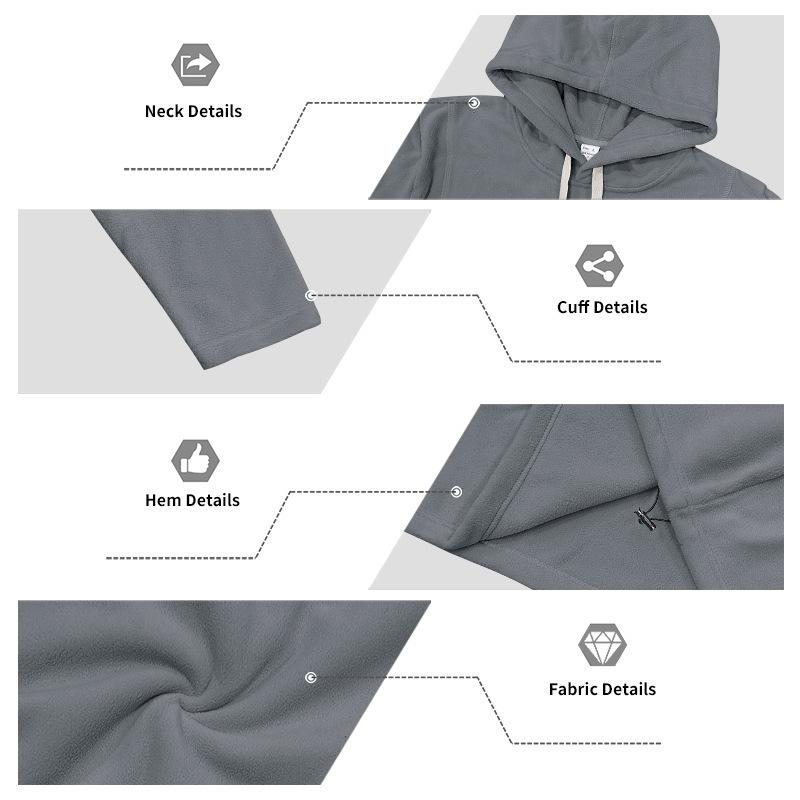 Men S Casual Long Sleeve Hooded Sweatshirt With Drawstring