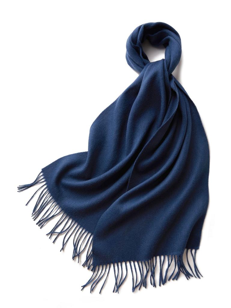 180X32Cm Autumn And Winter Classic Pure Wool Scarves With Tassel Large Thick Tippet Warm Hijabs High Quality Wool Scarf