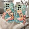 Phone Case: 2D Flat Samsung Galaxy A34 A35 M05 M06 S20 S22 S21 FE Plus 5G Protective Case, Couple Style, Little Fox In the Lotus Pond, Christmas and H
