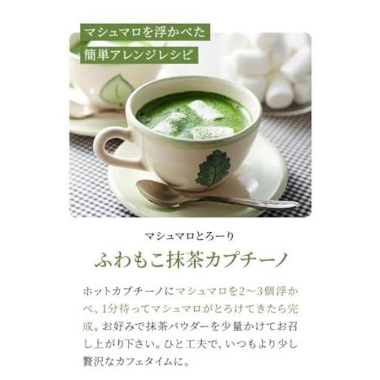 Ito Kyuemon Uji Matcha Cappuccino Foaming Powder Stick 12g18 Pieces Bulk Latte Gift Birthday Present