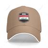 Multifunction Iraq Flag Shield Sandwich Baseball Cap Unisex Sports Casual Caps Golf Hat Fishing Outdoors