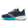 Li Ning Lightweight High Resilience Shock Absorbing Durable Low Top Running Shoes Kids Sneaker Deep-Navy-Blue YKFT094-1