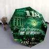 Printed Panathinaikos FCPrinted Folding Umbrella,Outdoor,Leisure,And Travel Umbrella,Durable Umbrella Fabric,Birthday And Holiday Gift