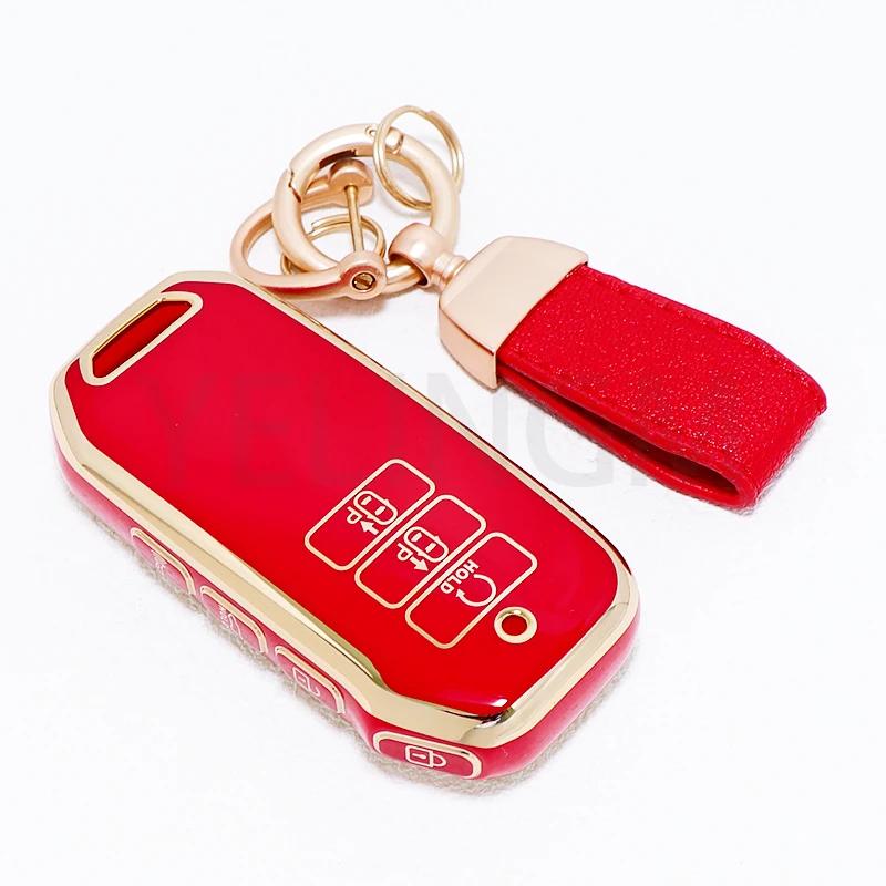 For Kia Sportage Niro Hybrid Sorento Mq4 Ev6 Gt-Line K8 V6 7 Button Smart Remote Key Tpu Car Key Case Cover